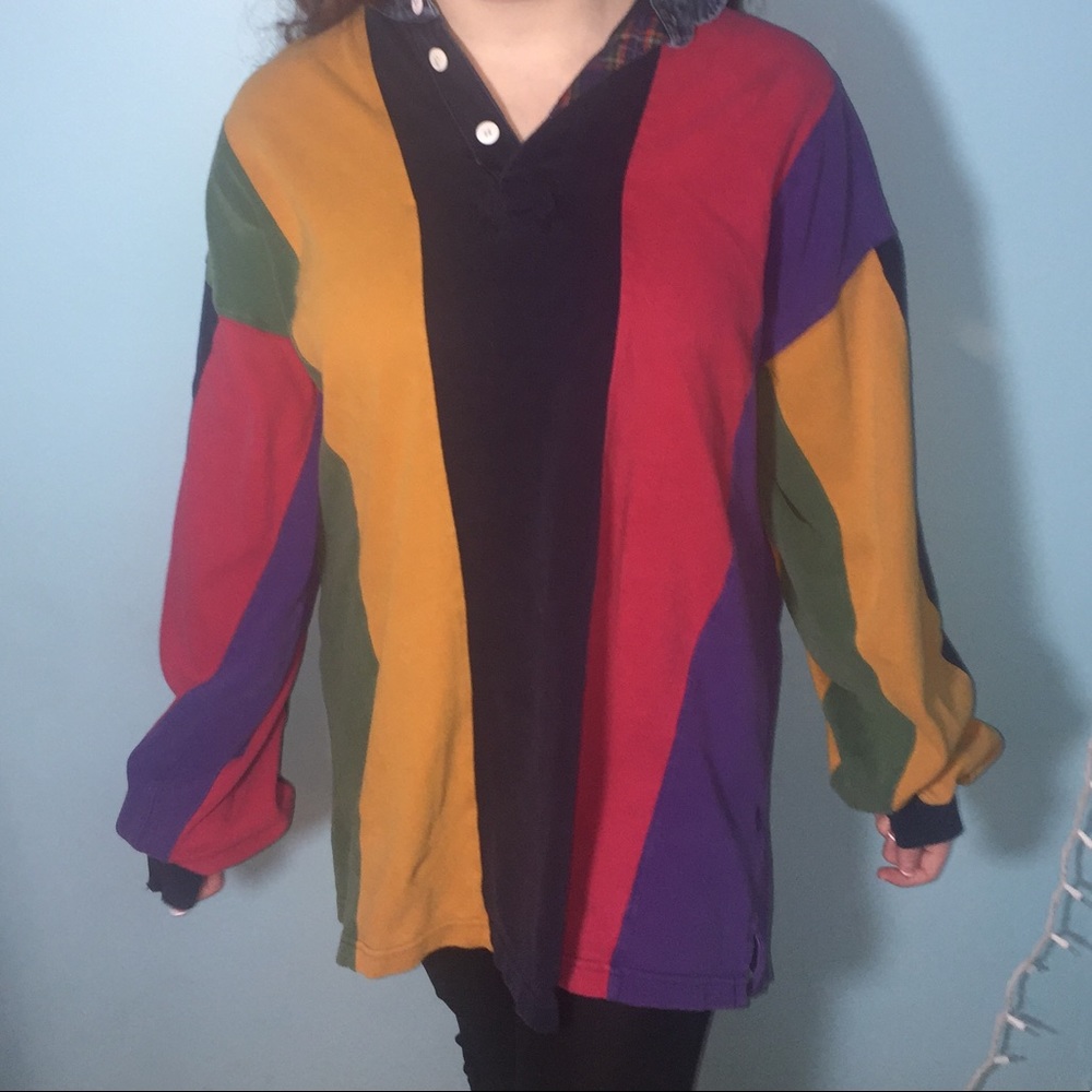 Vintage Guess striped top